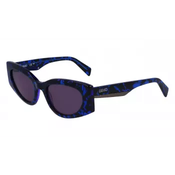 LIU JO Damen LJ792S-460 Cat Eye Sonnenbrille Havana Brown Gradient 52mm