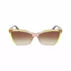 LIU JO Damen LJ796S-279 Cat Eye Sonnenbrille Havana Braun Verlauf 58mm