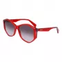 LIU JO Damen LJ797S5715623 Butterfly Cat-Eye Sonnenbrille Havana Brown Gradient 57mm