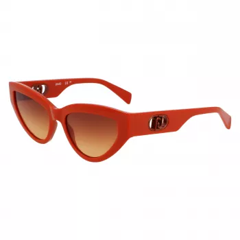LIU JO Damen LJ800S-223 Sonnenbrille Havana Braun Verlauf 54mm