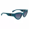 LIU JO Damen LJ800S-423 Cat Eye Sonnenbrille Havana Brown Gradient 54mm