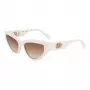 LIU JO Damen LJ800S Butterfly Cat Eye Sonnenbrille Havana Acetat Braun Gradient UV400