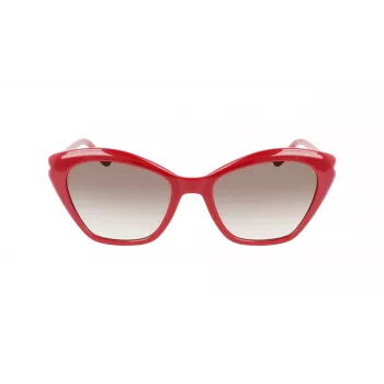 LIU JO Damen-Sonnenbrille LJ756S-601 Havana Acetat Braun Verlauf 53mm