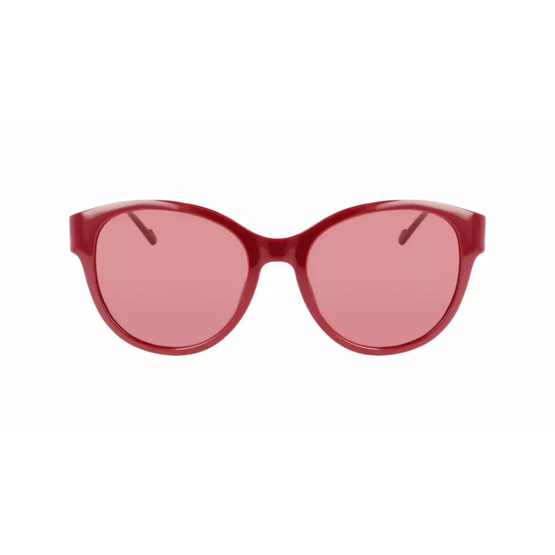 LIU JO Damen-Sonnenbrille LJ762SR-601 Butterfly Havana Acetat 56mm