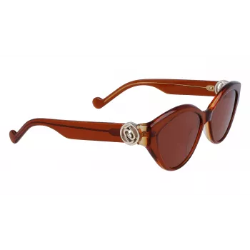 LIU JO Damen-Sonnenbrille LJ767SR-216 Havana Propionate Brown Gradient 56mm