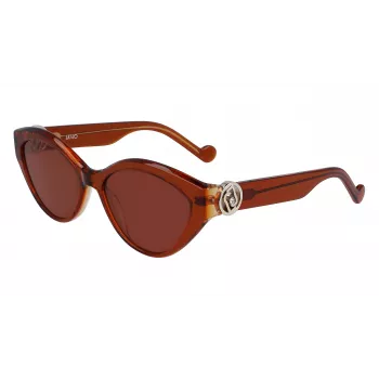 LIU JO Damen-Sonnenbrille LJ767SR-216 Havana Propionate Brown Gradient 56mm