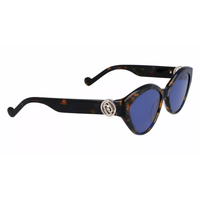 LIU JO Damen-Sonnenbrille LJ767SR-460 Acetatrahmen UV400-Schutz 56mm