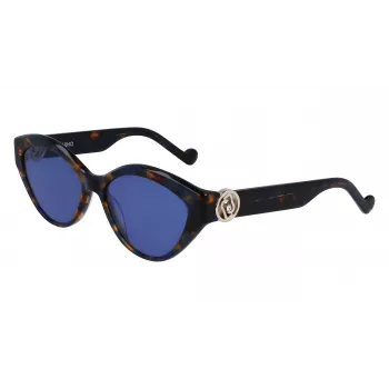 LIU JO Damen-Sonnenbrille LJ767SR-460 Acetatrahmen UV400-Schutz 56mm