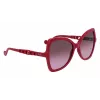 LIU JO Damen-Sonnenbrille LJ774S-603 Havana Acetat Butterfly Brown Gradient UV400 57mm