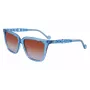 LIU JO Damen-Sonnenbrille LJ780S-425 Butterfly Square Acetat-Fassung Braun Havana Verlaufsglas 56mm