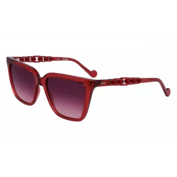 LIU JO Damen-Sonnenbrille LJ780S-610 Havana Butterfly/Cat Eye 56mm