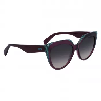 LIU JO Damen-Sonnenbrille LJ783S-513 Havana Brown Butterfly Acetat 55mm