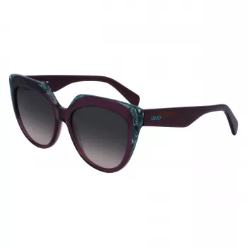 LIU JO Damen-Sonnenbrille LJ783S-513 Havana Brown Butterfly Acetat 55mm