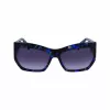 LIU JO Damen-Sonnenbrille LJ785S-424 Blau Butterfly Cat Eye 61mm