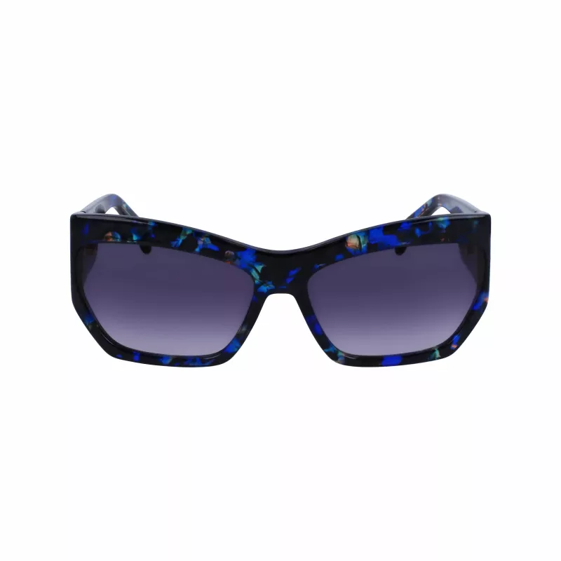 LIU JO Damen-Sonnenbrille LJ785S-424 Blau Butterfly Cat Eye 61mm