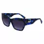LIU JO Damen-Sonnenbrille LJ785S-424 Blau Butterfly Cat Eye 61mm