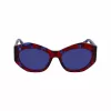 LIU JO Damen-Sonnenbrille LJ786S-665 Butterfly Metallrahmen Roségold Braun Verlaufsgläser 54mm