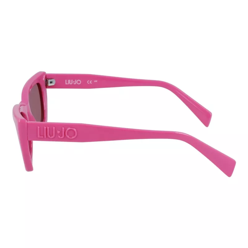 LIU JO Damen-Sonnenbrille LJ790S5221610 - Schwarzer Rahmen, graue Gläser, 52 mm