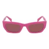 LIU JO Damen-Sonnenbrille LJ790S5221610 - Schwarzer Rahmen, graue Gläser, 52 mm