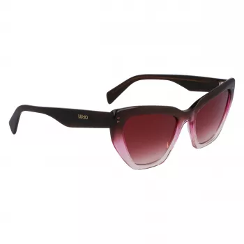 LIU JO Damen-Sonnenbrille LJ794S-207 Havana Acetat Braun Verlauf 54mm