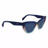 LIU JO Damen-Sonnenbrille LJ794S-439 Blauer Butterfly-Rahmen UV400