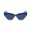LIU JO Damen-Sonnenbrille LJ794S-439 Blauer Butterfly-Rahmen UV400