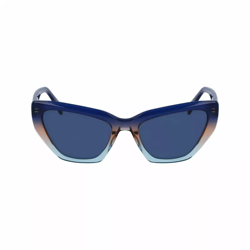 LIU JO Damen-Sonnenbrille LJ794S-439 Blauer Butterfly-Rahmen UV400