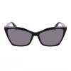 LIU JO Damen-Sonnenbrille LJ796S-001 Butterfly/Cat-Eye Acetatrahmen graue Gläser 58mm