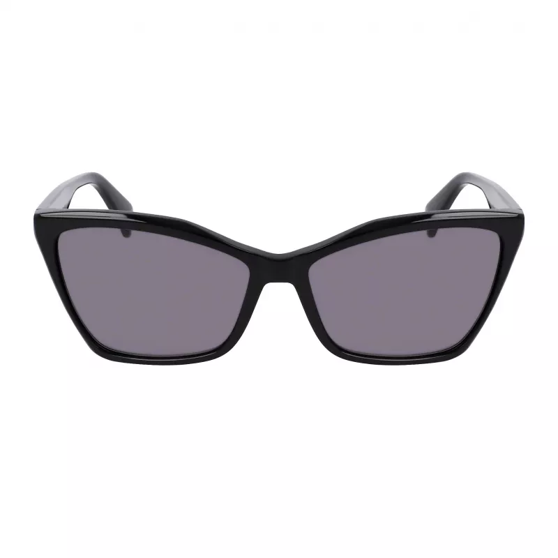 LIU JO Damen-Sonnenbrille LJ796S-001 Butterfly/Cat-Eye Acetatrahmen graue Gläser 58mm
