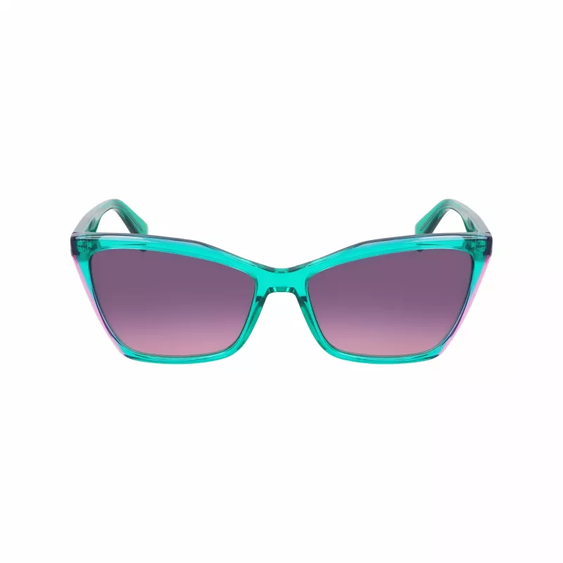 LIU JO Damen-Sonnenbrille LJ796S-336 Havana/Braun Square Full Rim