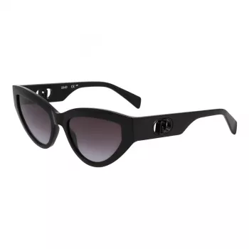 LIU JO Damen-Sonnenbrille LJ800S5418001 Schwarz/Grau 54mm