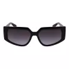 LIU JO Damen-Sonnenbrille LJ801S5515001 Schwarz/Grau Butterfly Oversized
