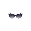 LIU JO Damen-Sonnenbrille LJ804S-430 Havana Acetat eckiger Rahmen braun verlaufende Gläser 54mm