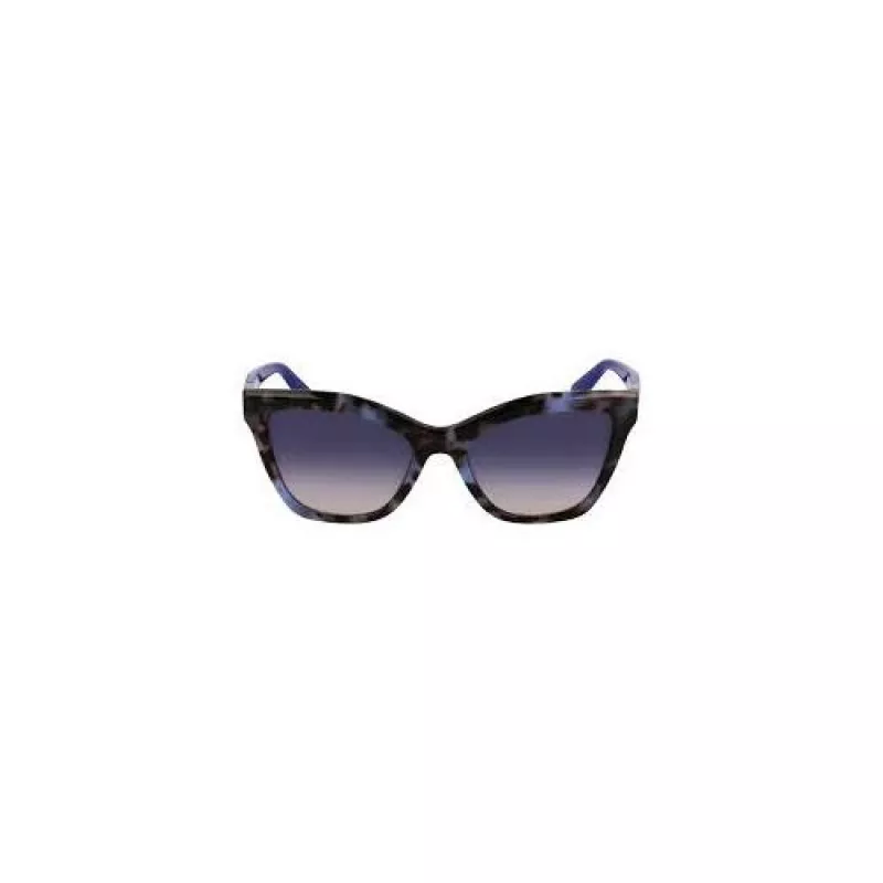 LIU JO Damen-Sonnenbrille LJ804S-430 Havana Acetat eckiger Rahmen braun verlaufende Gläser 54mm