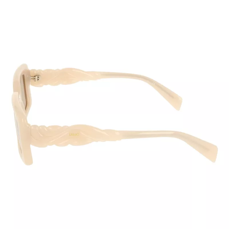 LIU JO Damen-Sonnenbrille LJ806S5221272 - Geometrischer Acetatrahmen, UV400-Schutz, 52 mm