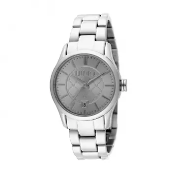 LIU JO Damenuhr TLJ884 34mm Silber Edelstahl Quarz