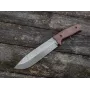 LKW Master Crusher Knife - Full Tang Survival Knife mit schwarz oxidierter Klinge und strukturiertem Polymergriff