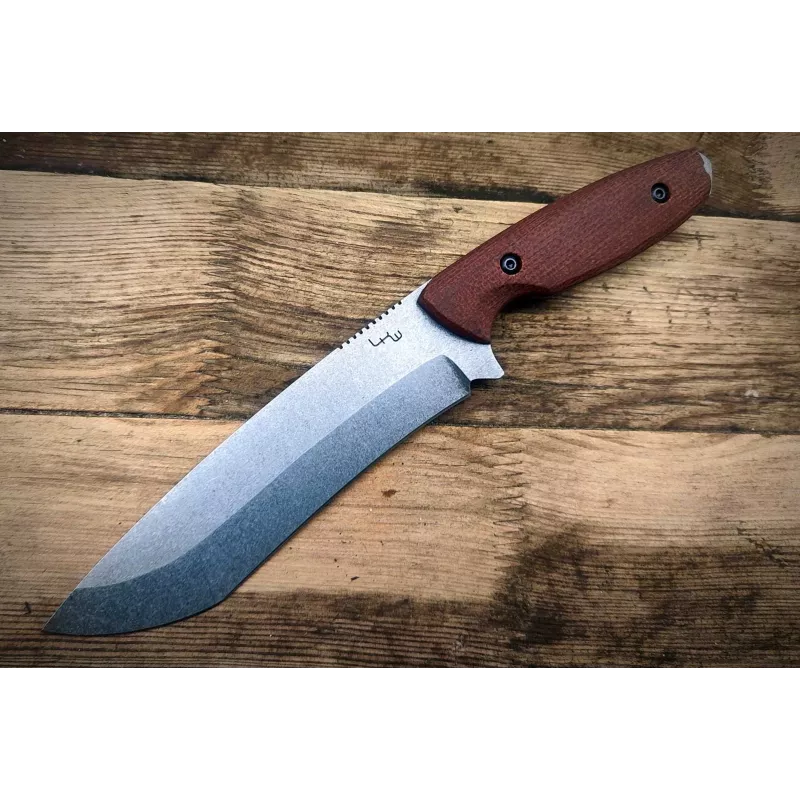 LKW Superfighter Micarta Feststehendes Messer D2 Stahl