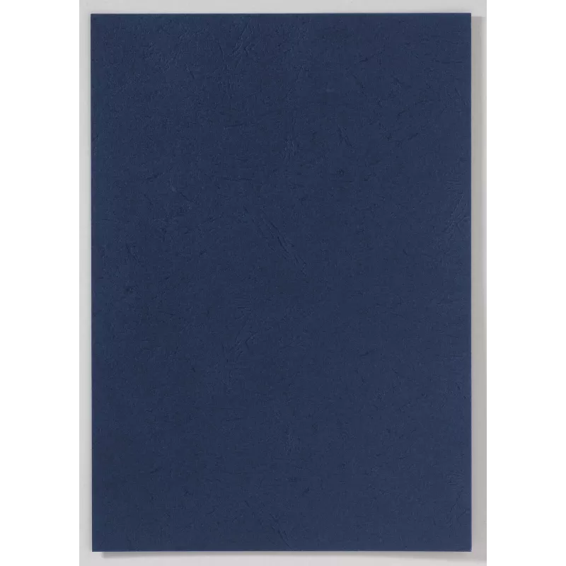 LMG Signaltechnologie 100 Binding Back Covers für Ringordner, A4, Blau, Karton, 250 g/m²
