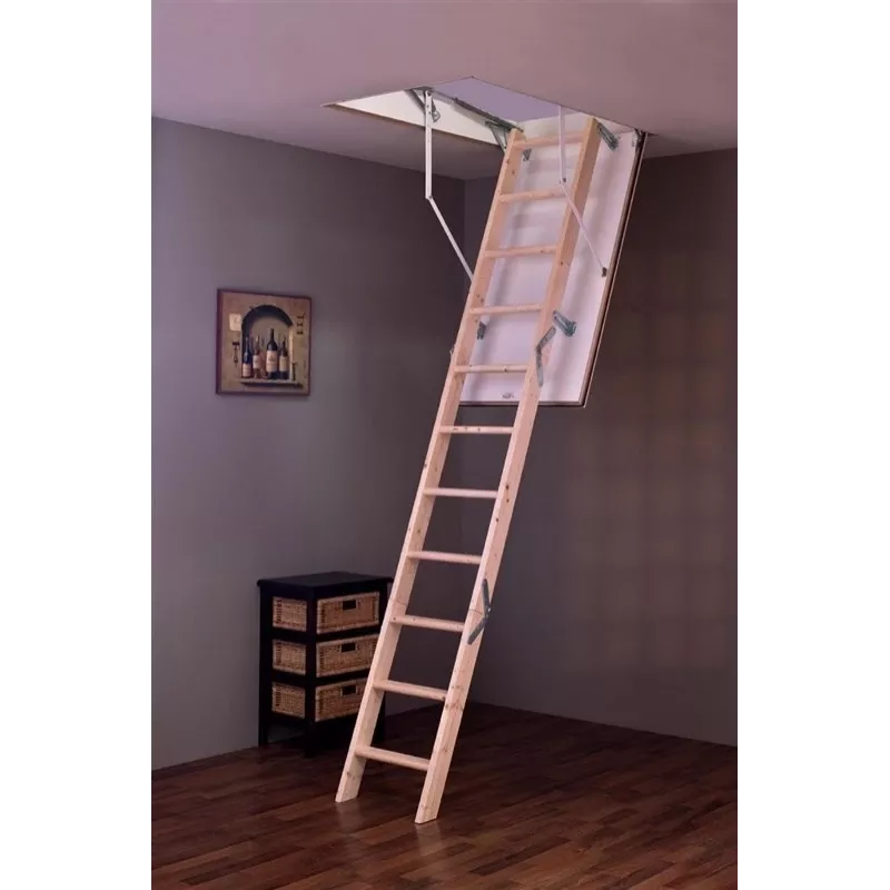 Loftladders Tradition Plus 140x70x280cm Klappbare Dachbodentreppe