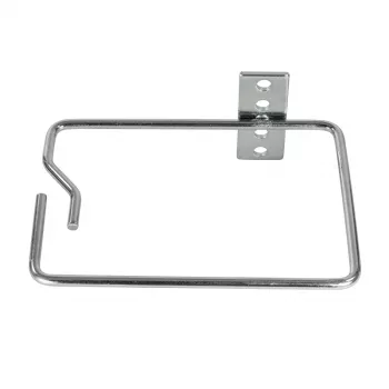 LogiLink 19 Zoll Kabelmanagement-Ring 140 x 100 mm, seitliche Kabeleinführung, Schwarz