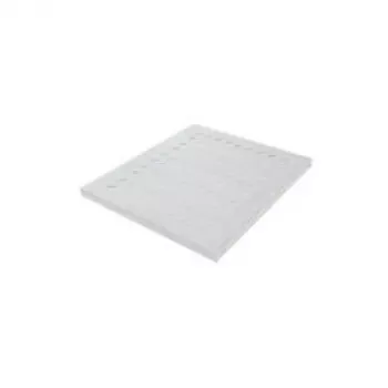 LogiLink 19 Zoll festes Rack-Regal 1U, 525mm tief, Lichtgrau RAL 7035 (SF1F65G)