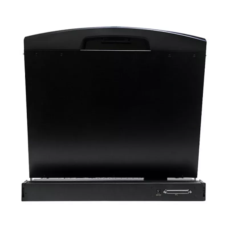 LOGILINK 19-Zoll-LCD-KVM-Konsole mit VGA, US-Tastaturlayout (LC902US)