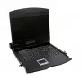 LOGILINK 19-Zoll-LCD-KVM-Konsole mit VGA, US-Tastaturlayout (LC902US)