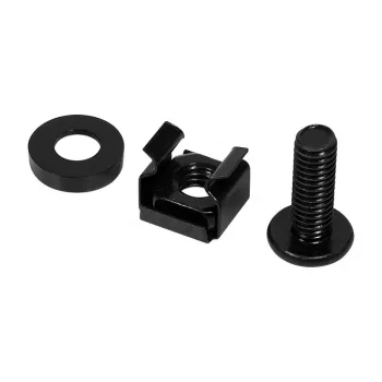 LogiLink 19 inch Rack-Montageset M6 x 16 mm, 20 Sätze, Schwarz