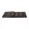 Logilink 19-Zoll-Wandgehäuse, 8U, Schwarz, offener Rahmen