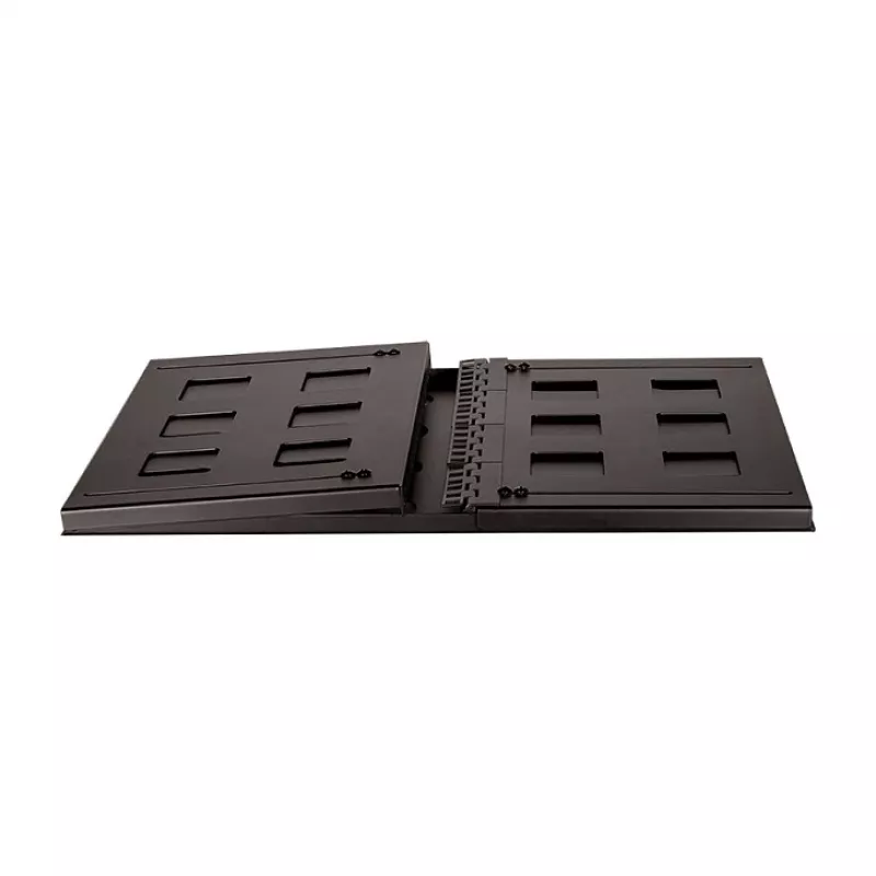 Logilink 19-Zoll-Wandgehäuse, 8U, Schwarz, offener Rahmen