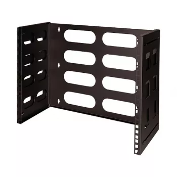 Logilink 19-Zoll-Wandgehäuse, 8U, Schwarz, offener Rahmen