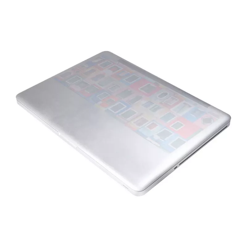 LogiLink 3-in-1 Notebook-Mauspad mit Reinigungstuch, Bildschirmschutz, Mikrofaser, rutschfest, Grau, 350 x 220 mm, 2 mm