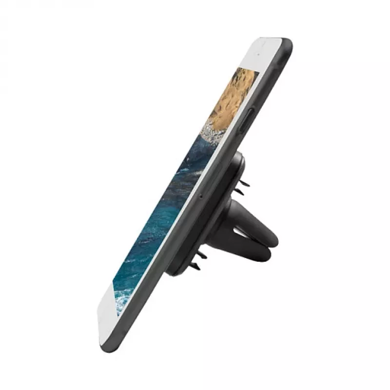 LogiLink AA0114 Magnetische Lüftungsdüsen-Halterung für Smartphones, 360° drehbar, Universal, Schwarz
